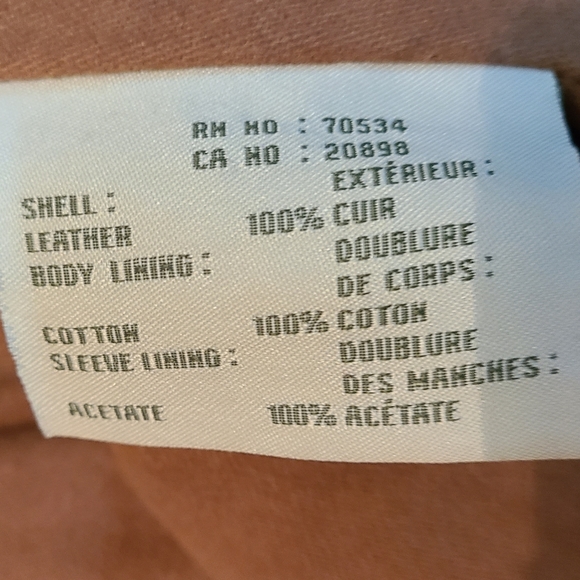 Andrew Mark (Mark of New York) Women's Brown Leather Jacket, Size: Small - Picture 7 of 7